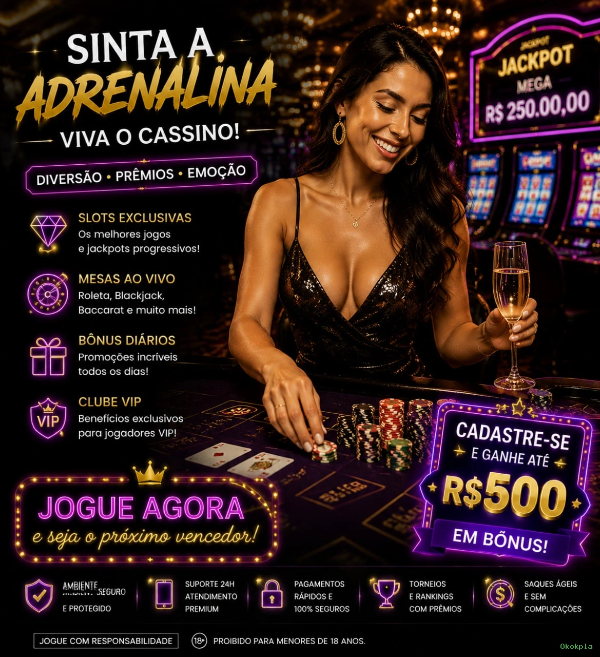 Apostas esportivas da Okokpla com odds competitivas